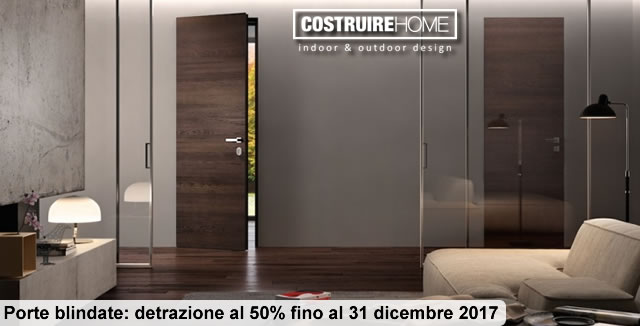 Porte blindate: detrazione al 50 fino al 31 dicembre 2017 blog ... Detrazione porta blindata