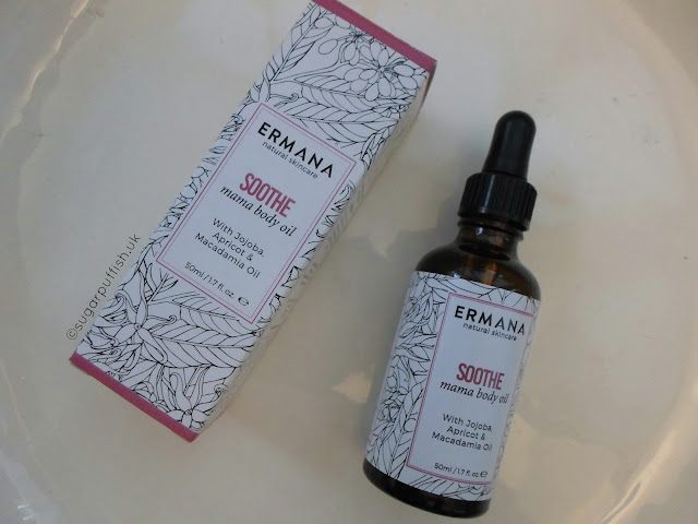 Review Ermana Soothe Mama Body Oil