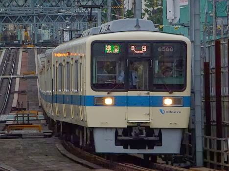 小田急線　準急　町田行き　1000形