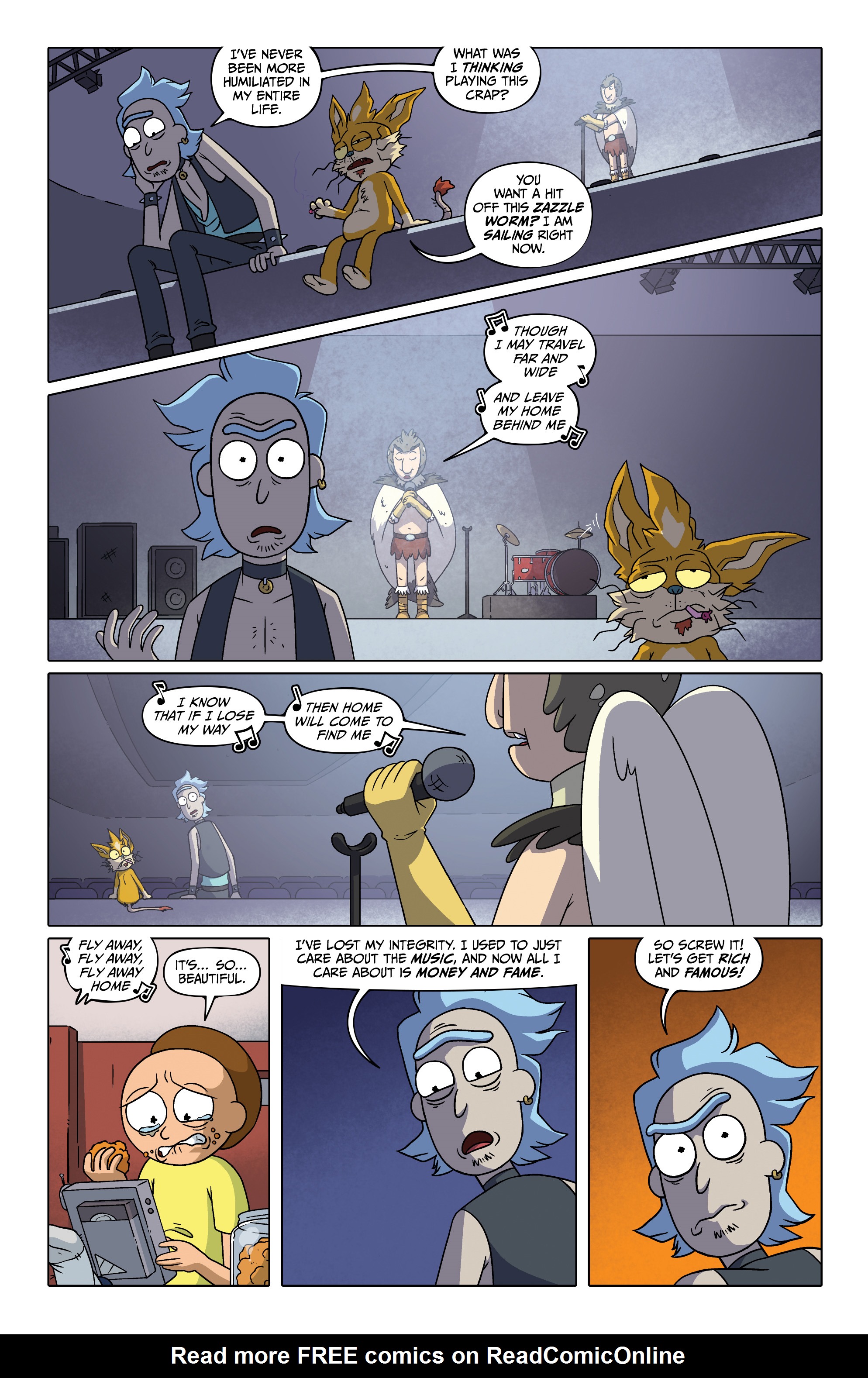 Read online Rick and Morty Presents: The Flesh Curtains comic -  Issue # Full - 16