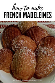French Madeleines, are they a cookie or a cake... you decide.