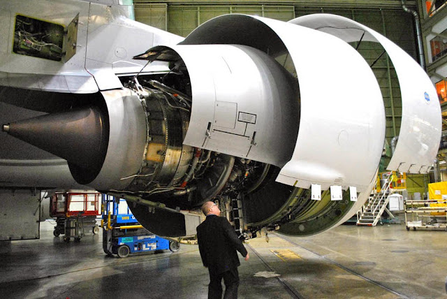 Maior turbina de avião do mundo