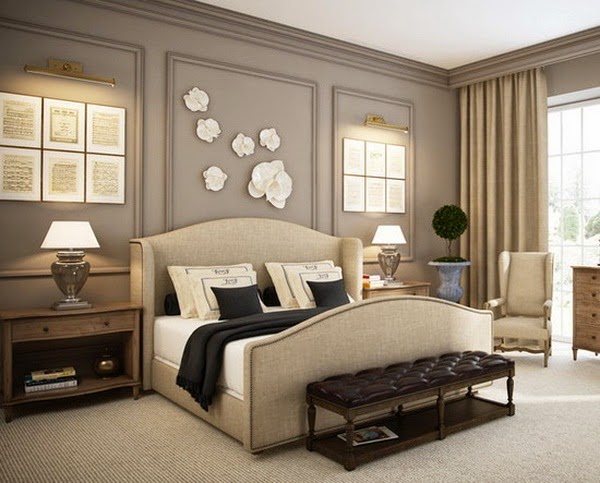 Male bedroom decor