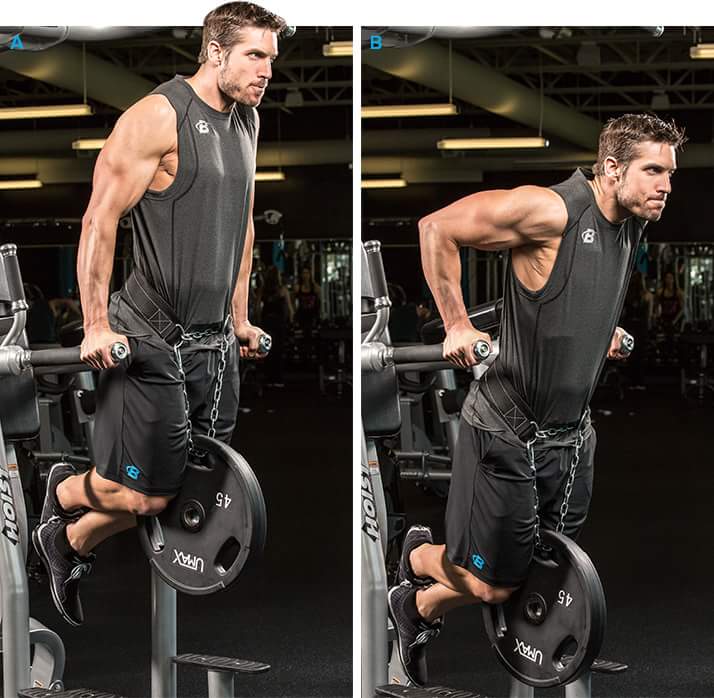 Strengthen the chest muscle Pectoral exercise Dive Bomber Pumps Dive
