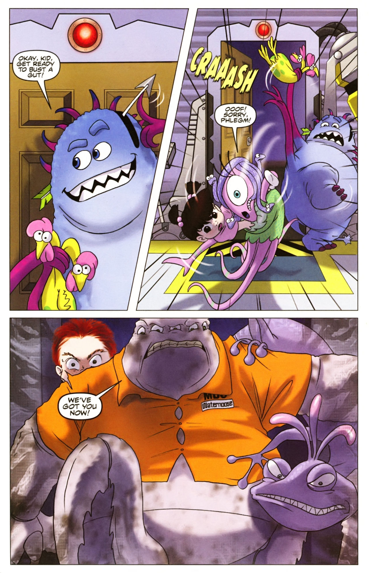 Read online Monsters, Inc: Laugh Factory comic -  Issue #4 - 22