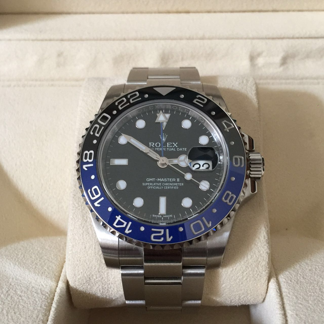 Watch Temptation Jual Beli Jam Tangan Second Arloji Mewah Bekas Original Sold Preowned Rolex Gmt Master 2 Blue Black Ceramic Bezel Batman