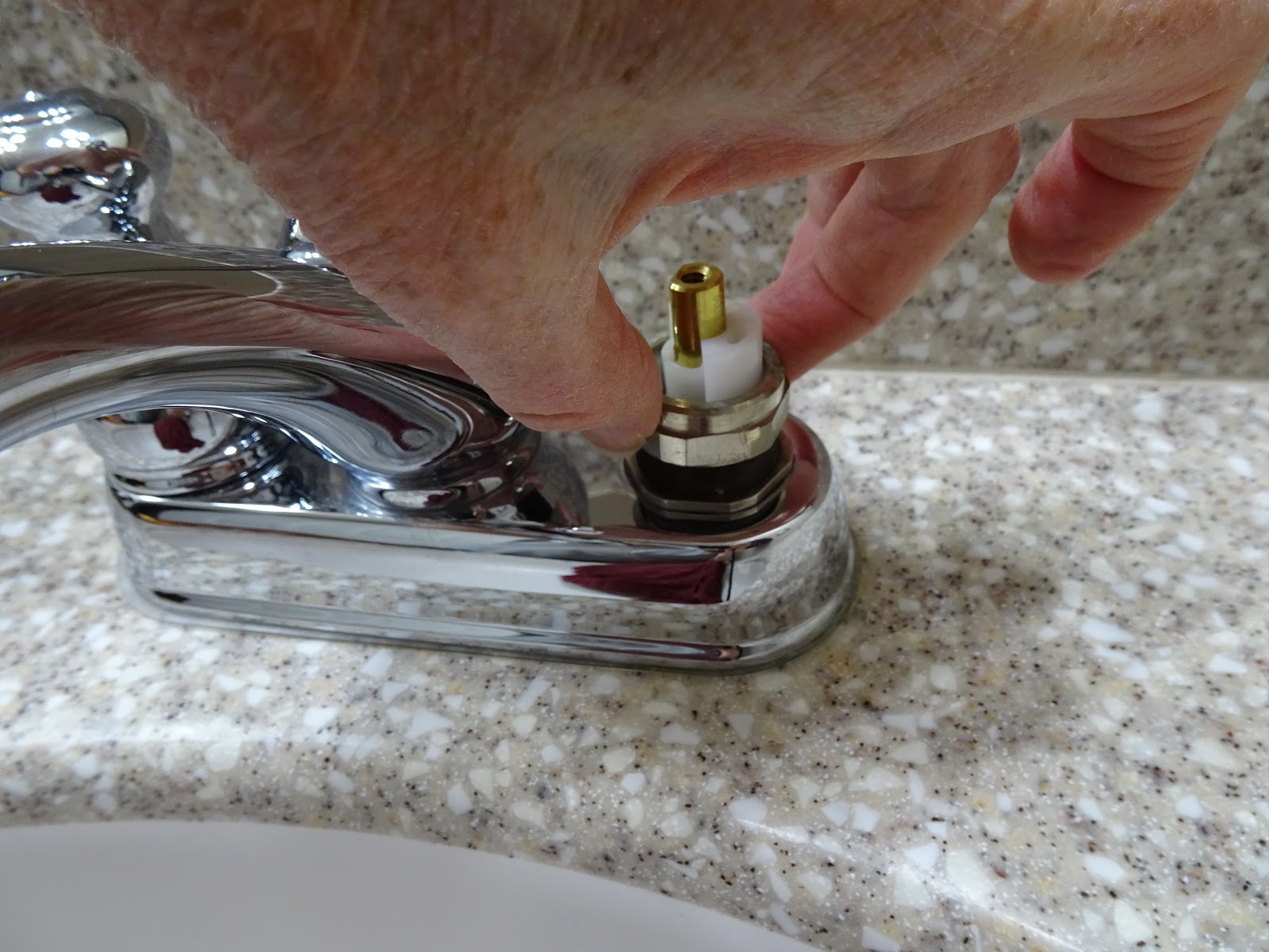 replacing delta bathroom sink faucet cartridge