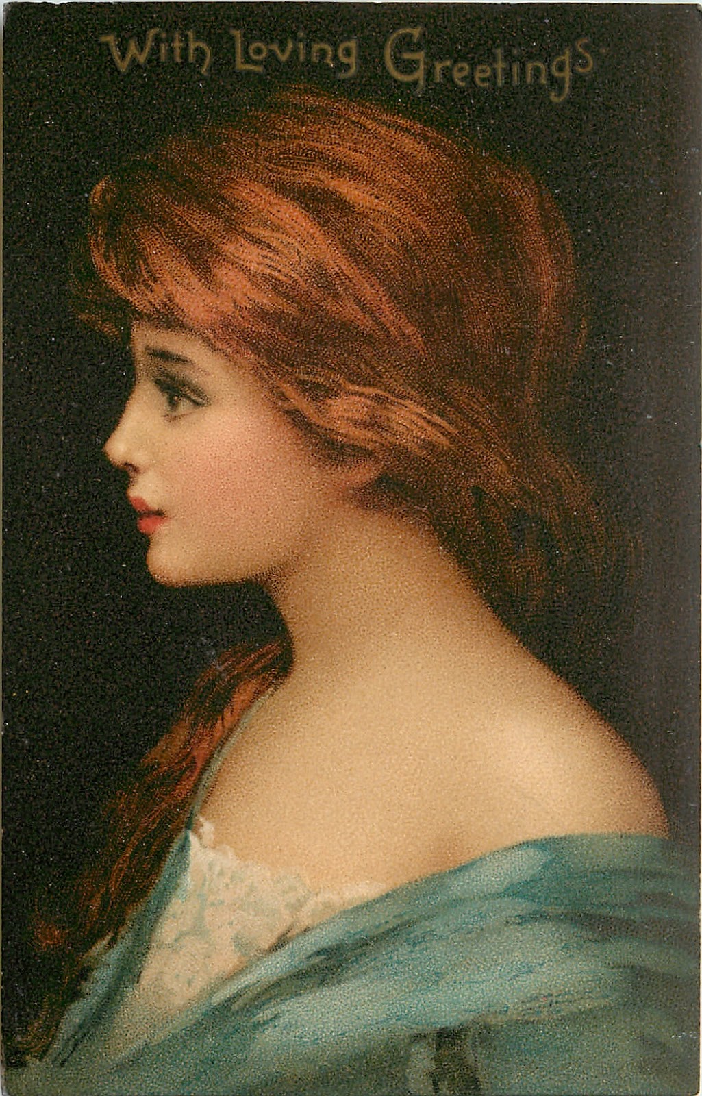 Коллекция картинок Красавицы на старинных открытках от Frances Brundage