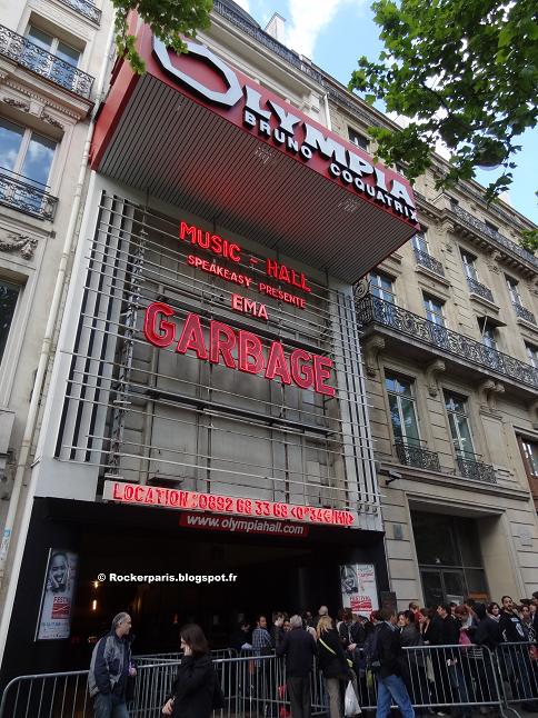 ROCKERPARIS: Garbage @ Olympia, Paris, May 16 2012 ROCKERPARIS: Garbage @ Olympia, Paris, May 16 2012