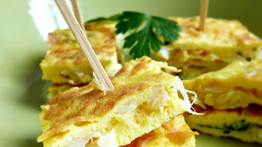 Tortilla de bacalao