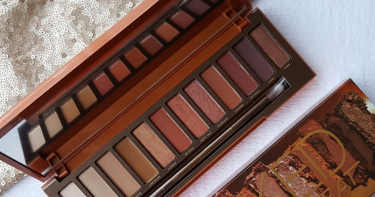 Urban Decay Naked Heat Eyeshadow Palette: Review and 
