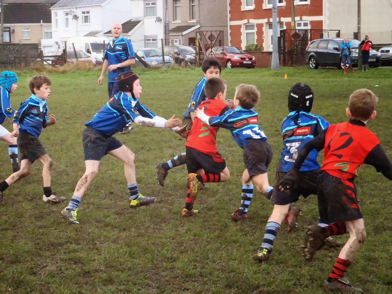 Mumbles Dragons Under 11's Rugby Team: Glynneath V Dragons (Away) 08/12/13