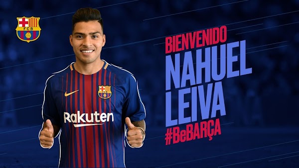 Oficial: El FC Barcelona ficha cedido a Nahuel Oficial: El FC Barcelona ficha cedido a Nahuel