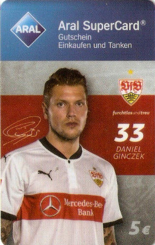 Sammelalbum VfB Stuttgart 2017/18 Aral SuperCard 