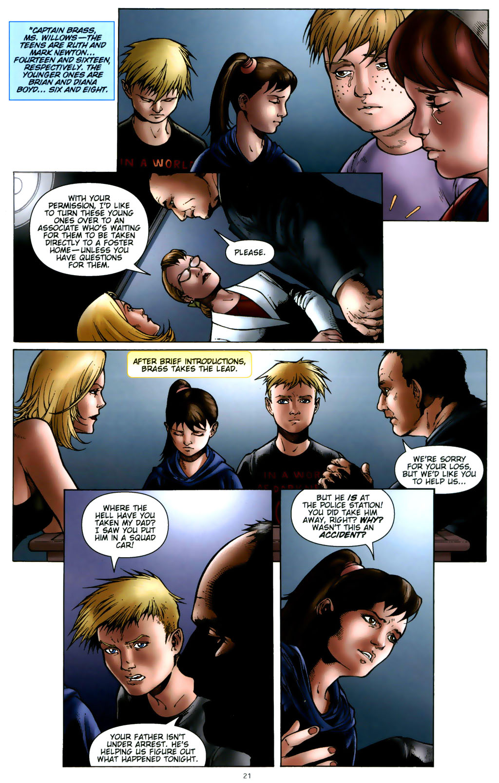 Read online CSI: Crime Scene Investigation: Demon House comic -  Issue #3 - 19