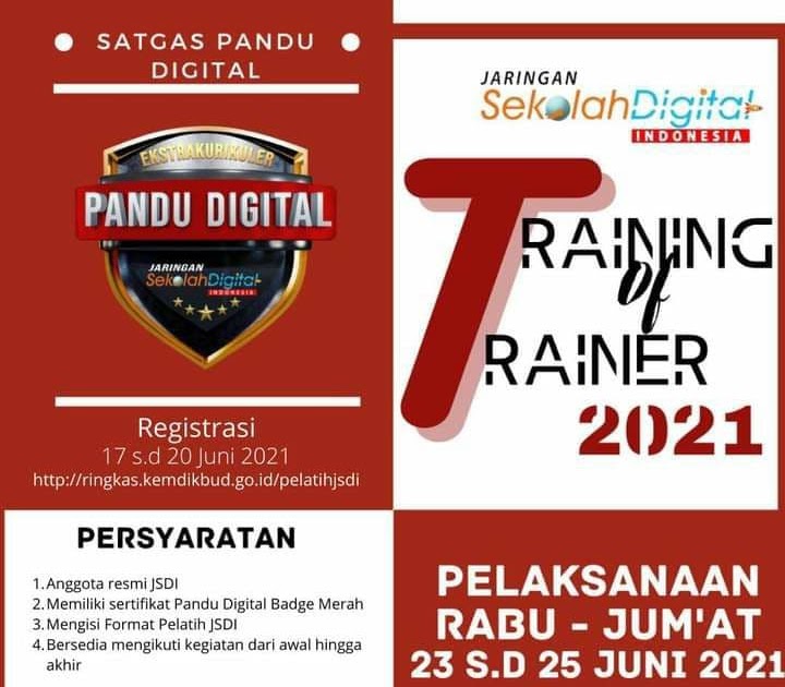 info JSDI SATGAS PANDU DIGITAL Jaringan Sekolah Digital Indonesia TOT ...