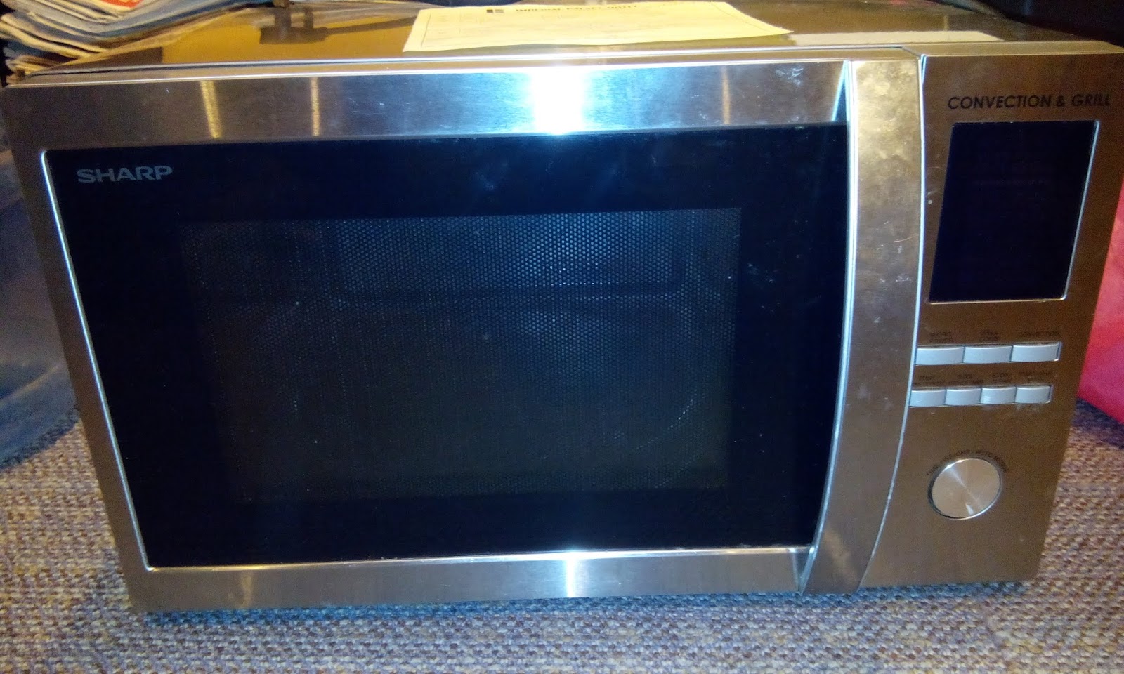 Life Begins at Forty SHARP microwave oven mica waveguide replacement