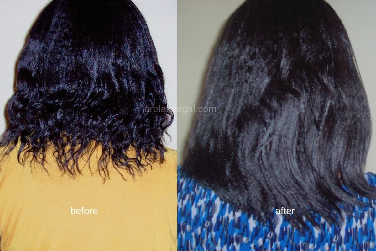 I'm sharing results from my participation in the Hairlista Castor Oil Challenge during my first check in | @arelaxedgal