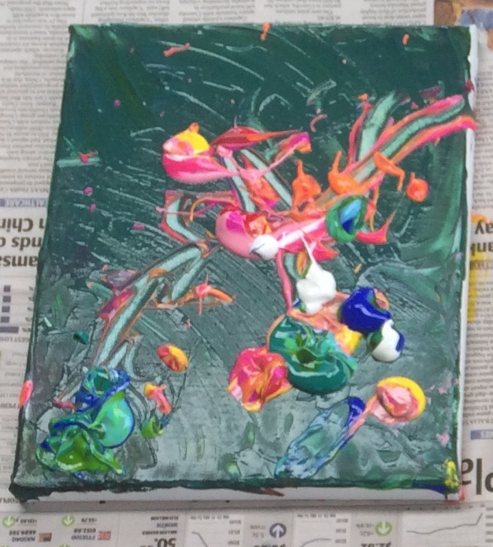 Art with Mrs Baker: Abstract Splatter Paintings