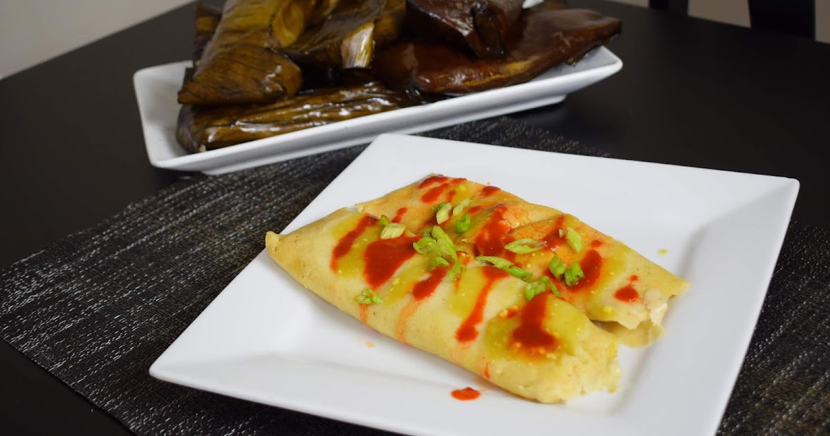 Tamales de Maseca, Rojos y Verdes en hojas de Platano Cocina Facil