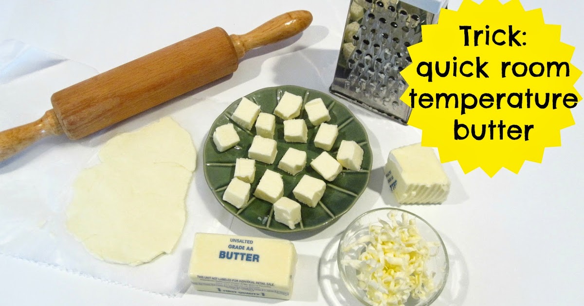 {VIDEO} How To Bring Butter To Room Temperature Quickly Baking 101