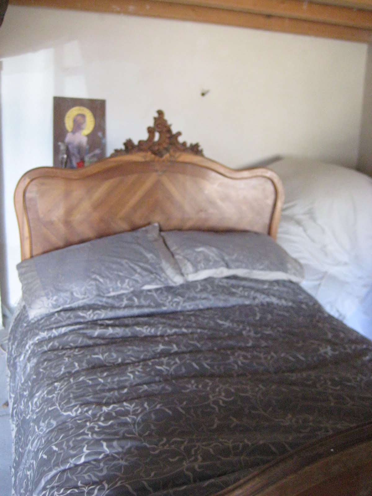 CoolEmporium Classic French Double Bed for Sale