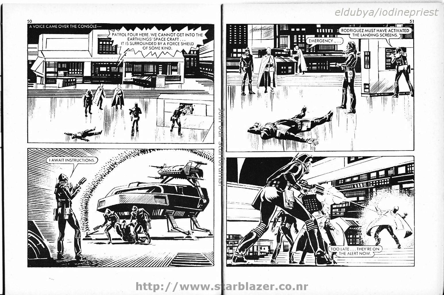 Read online Starblazer comic -  Issue #85 - 27