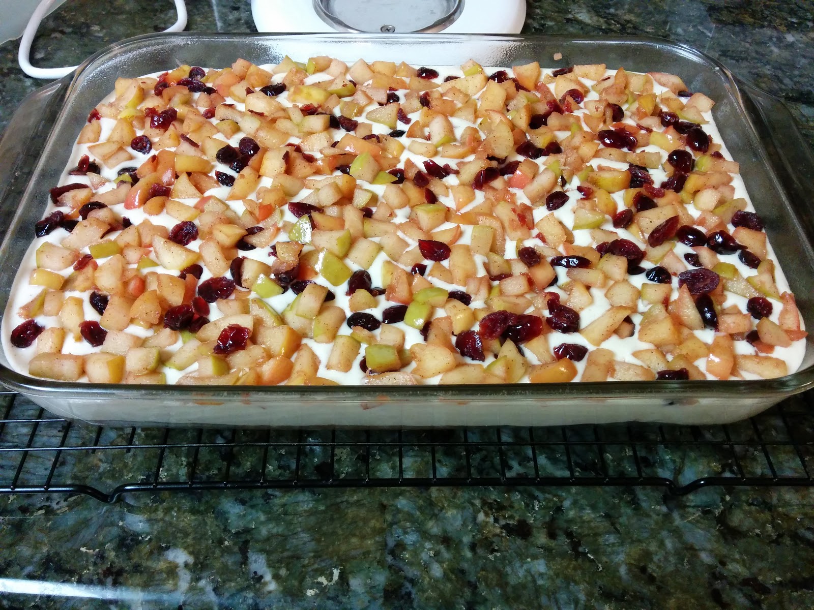 Hanaâ's Kitchen ABC Spiced Apple Cream Cheese Coffee Cake