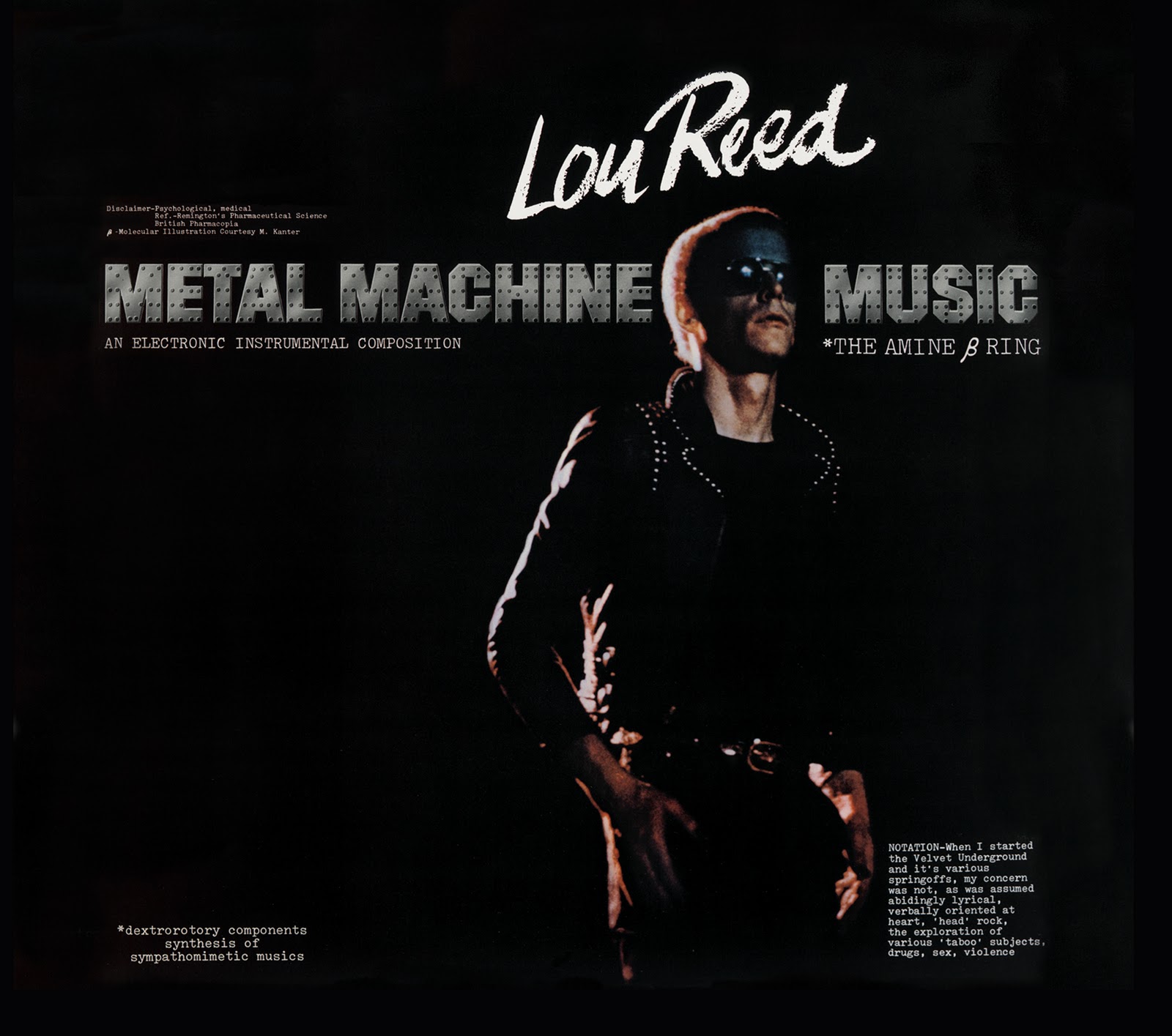 USKI PARIZER Lou Reed Metal Machine Music