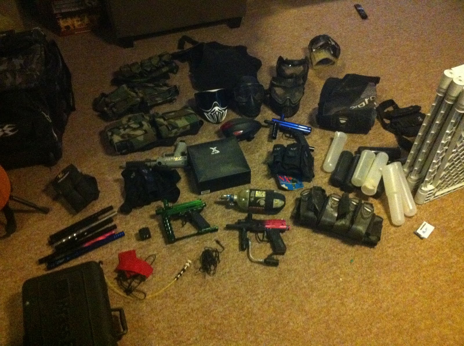 Used Paintball Gear