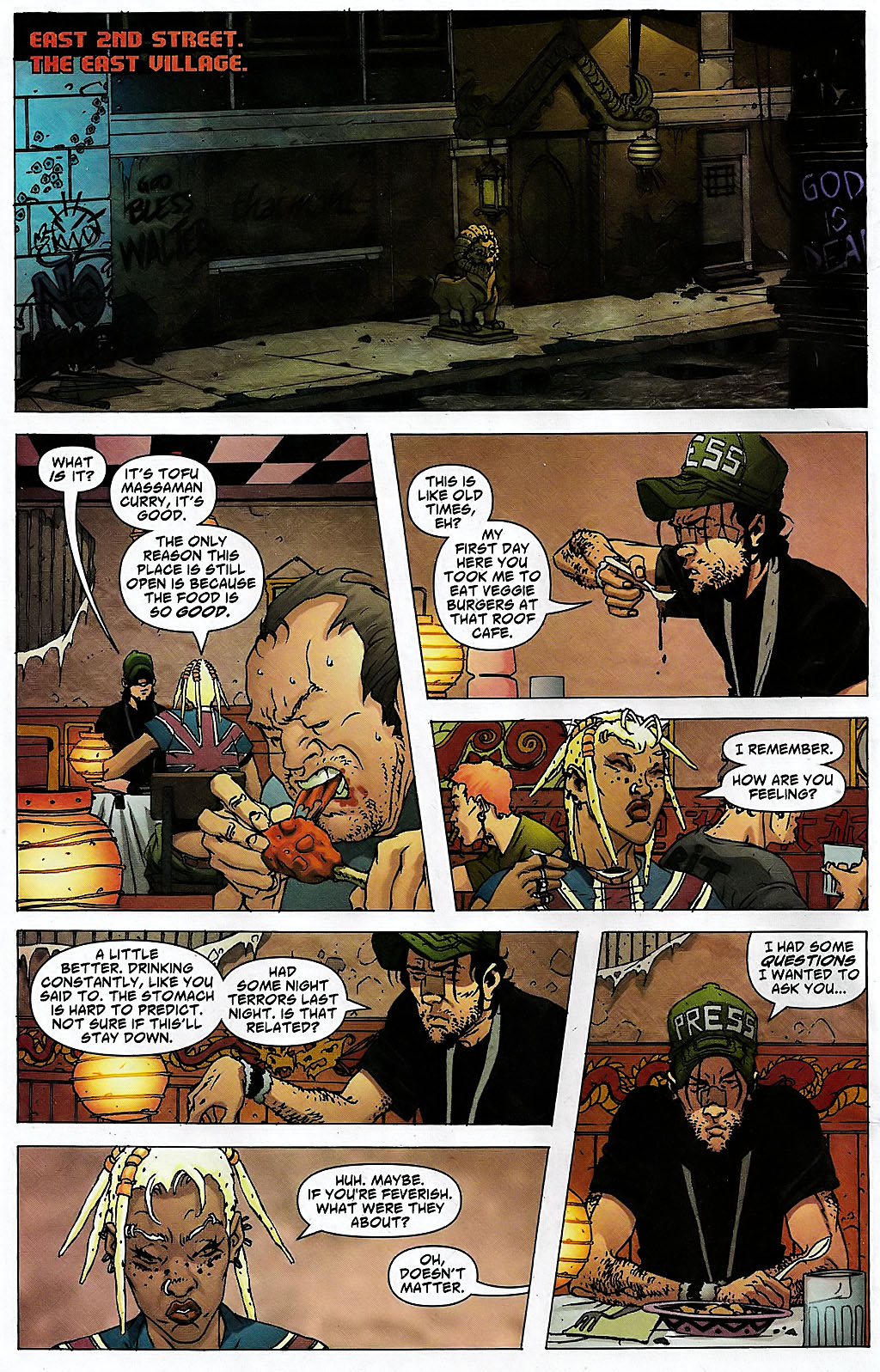 Read online DMZ (2006) comic -  Issue #8 - 16