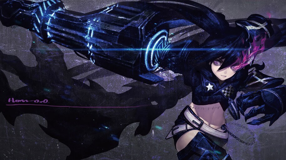 Anime, Girl, Fantasy, Black Rock Shooter, 8K, #316