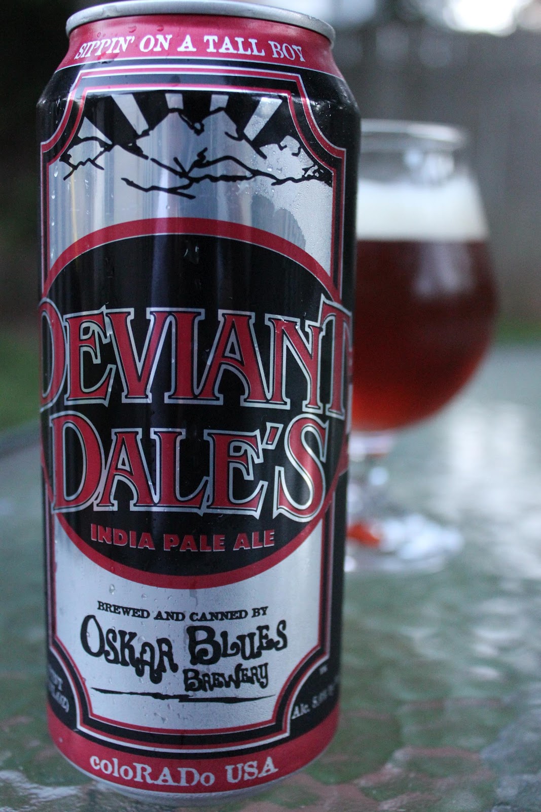 THE BRÜ The Brü Revü Oskar Blues Deviant Dale’s IPA