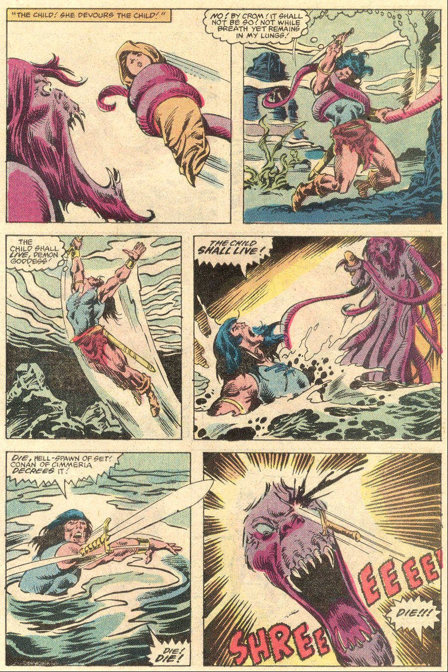 Read online Conan the Barbarian (1970) comic -  Issue #136 - 20