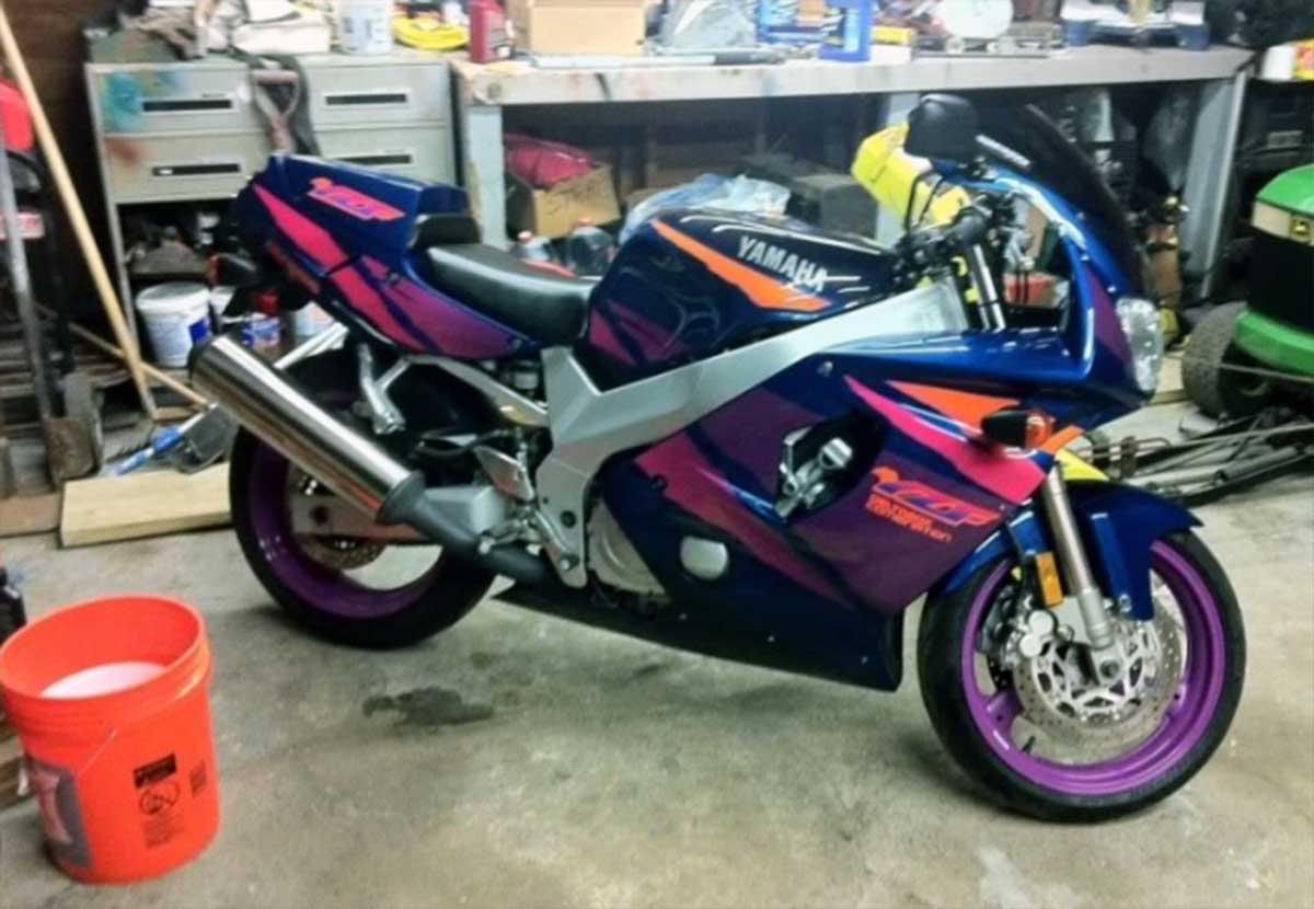 The Original Shape Of Yamaha YZF600R 1995 - Yamaha Old Bikes List