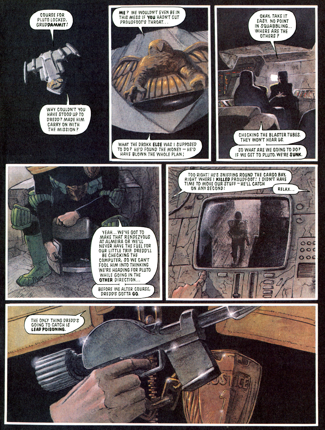 Read online Judge Dredd: The Complete Case Files comic -  Issue # TPB 16 (Part 2) - 205