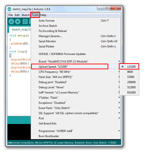 ตัวอย่างโปรเจค IoT ESP8266 - หุ่นยนต์ ESP8266: คุณสมบัติของ ESP8266 ...