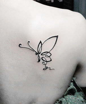 Free Tattoo Designs : Butterfly tattoo design
