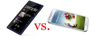Samsung Galaxy S4 vs. HTC 8X