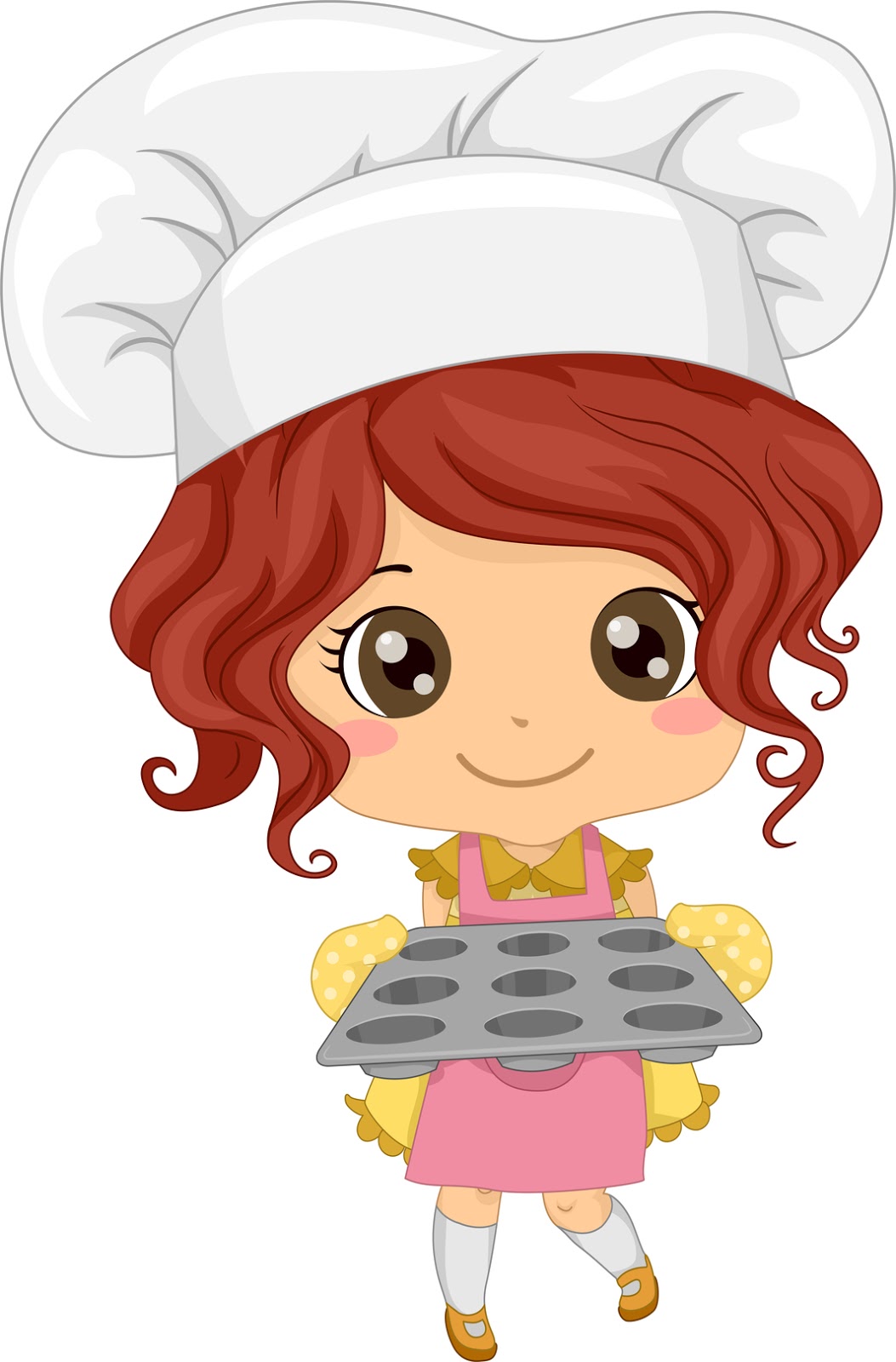 clipart of girl cooking - photo #50