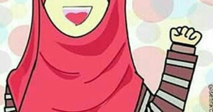 Gambar Kartun Muslimah Bersahabat 3 Orang Gambar Barumu