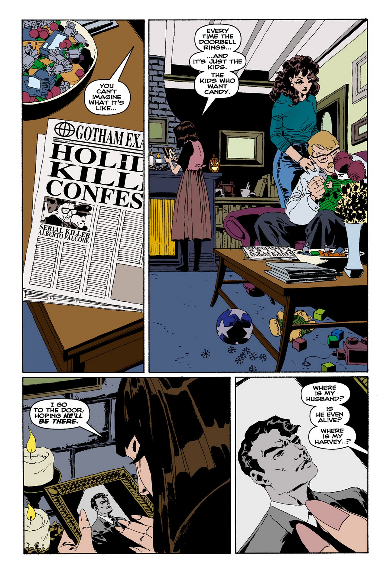 Read online Batman: The Long Halloween comic -  Issue #13 - 14