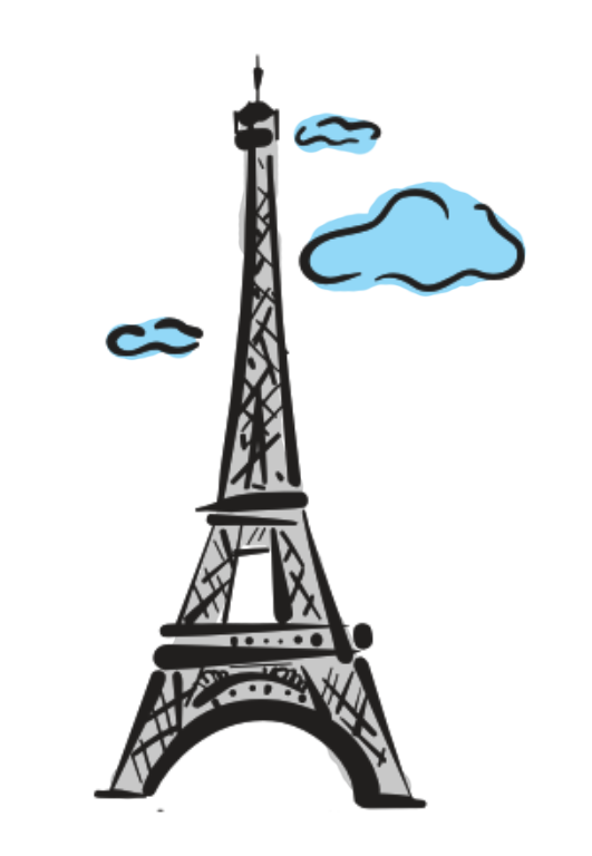 Torre Eiffel - Cia dos Gifs