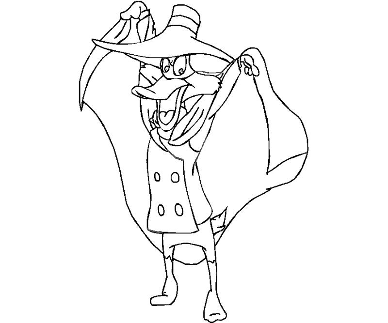 darkwing duck coloring pages - photo #22