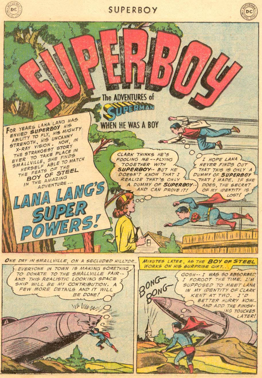 Read online Superboy (1949) comic -  Issue #48 - 11