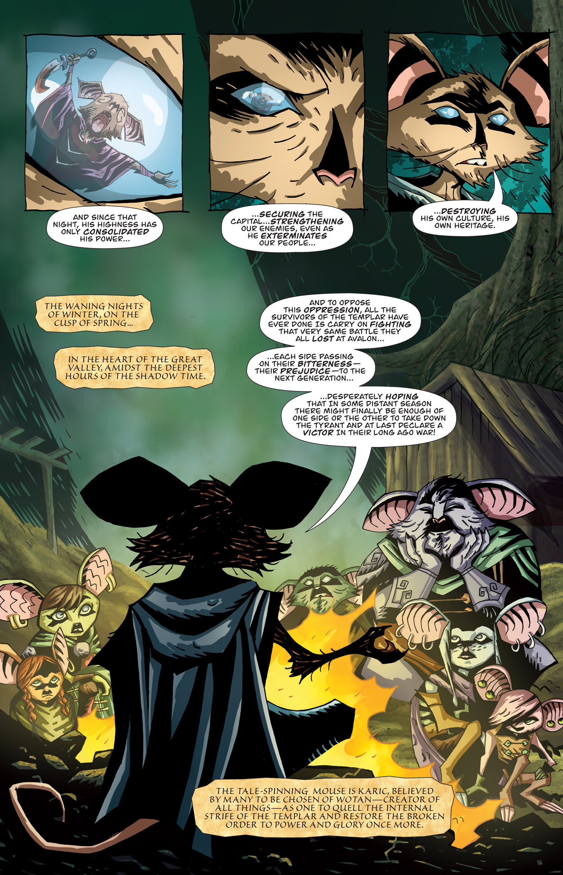 Read online The Mice Templar Volume 4: Legend comic -  Issue #1 - 10
