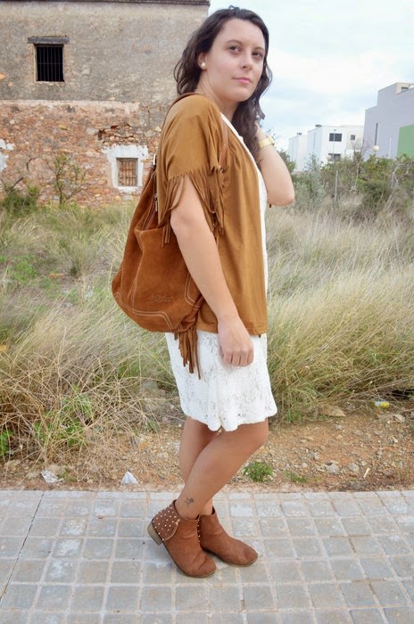 boho chic, fringe, flecos, kimono, mulaya, blog de moda, mi vestido azul, blogger, castellón