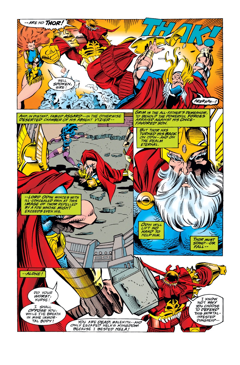 Read online Thor (1966) comic -  Issue #487 - 5
