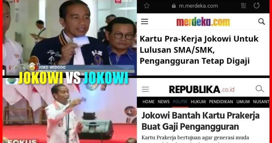 Jokowi Vs Jokowi Biar Video Ini Yang Jadi Bukti Siapa Yang Ngibul Portal Islam