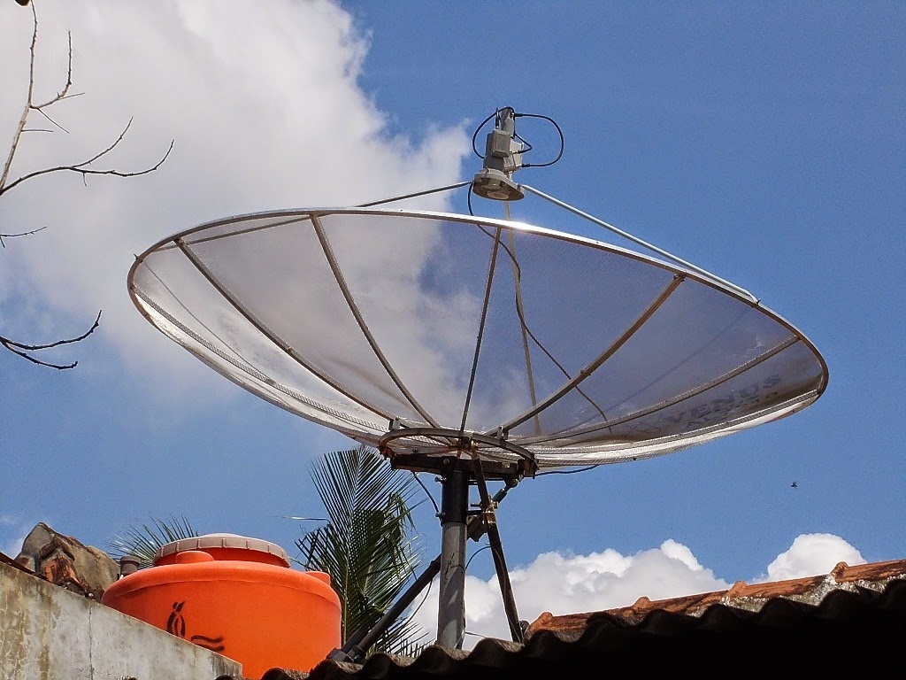 Internet Gratis menggunakan Antena Parabola TV